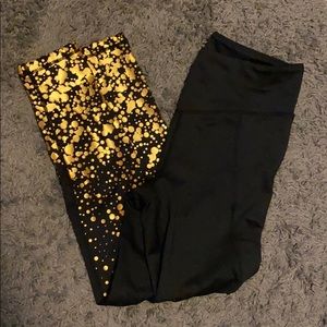 Orangetheory Foil Leggings